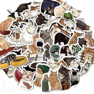 Gameloot  Autocollants - chats cartoon - 54 pcs 