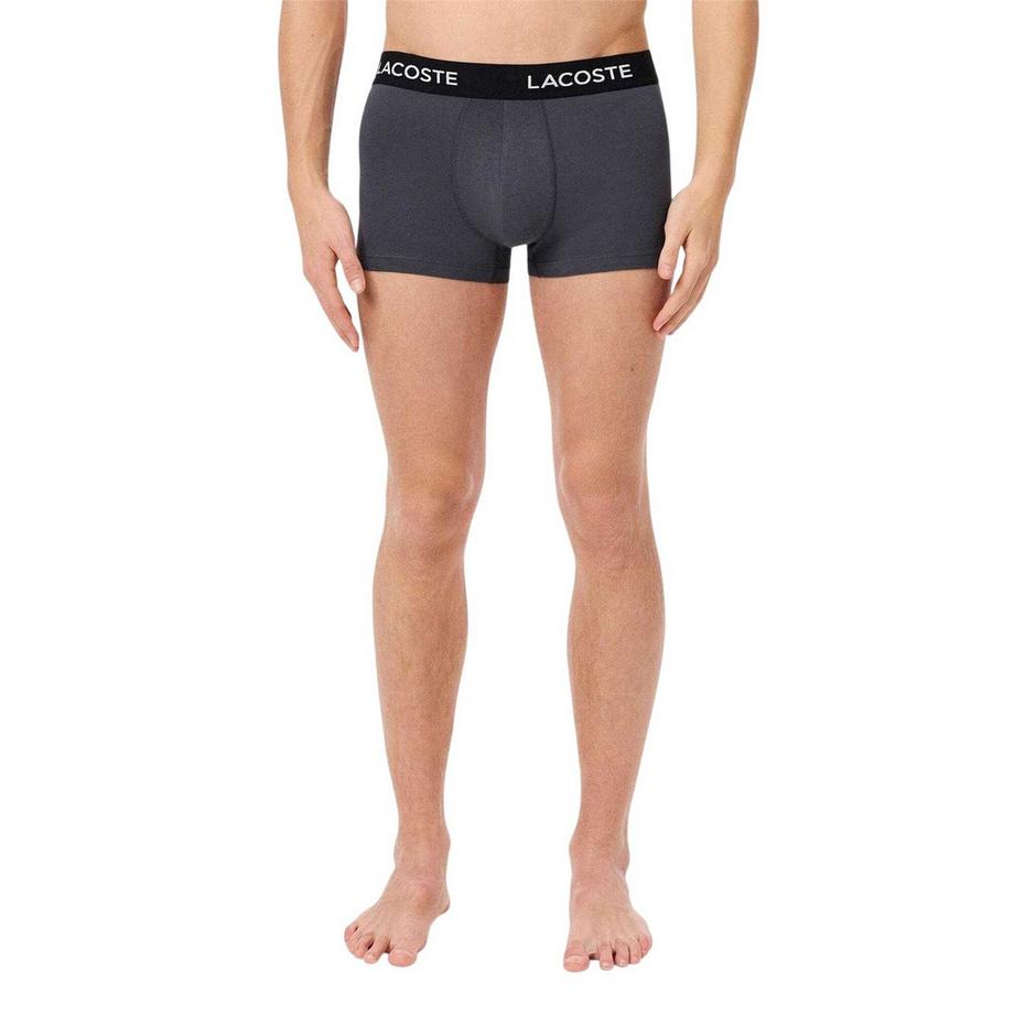 LACOSTE Boxer Misto Cotone Confezione da tre  