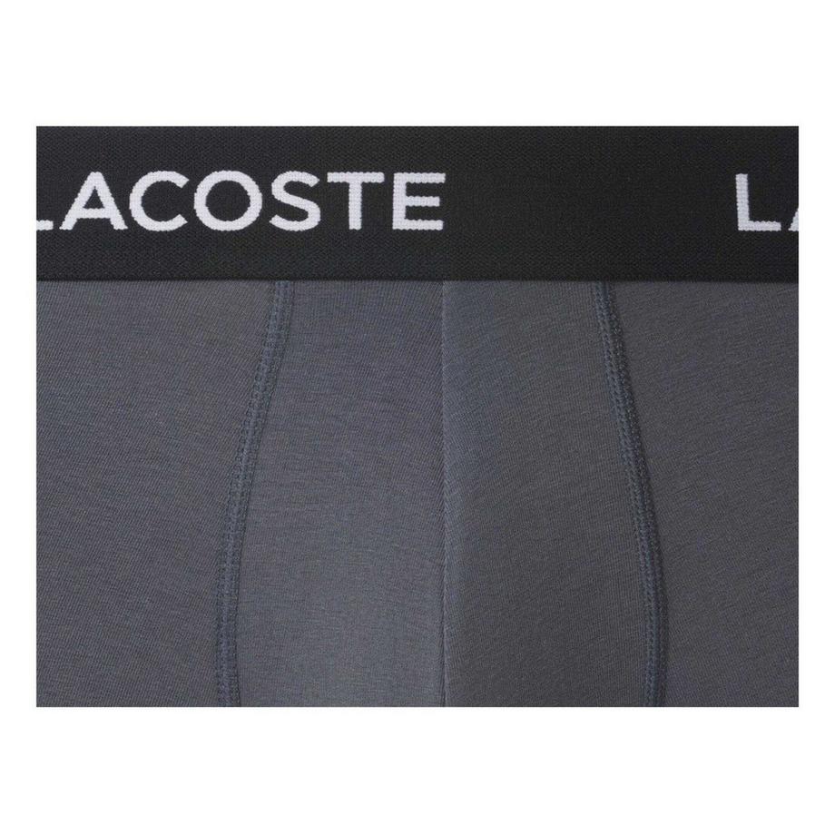 LACOSTE Boxer Misto Cotone Confezione da tre  