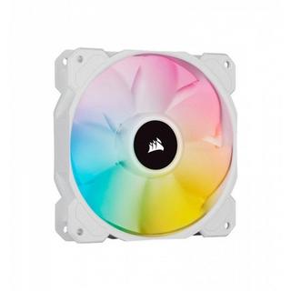 Corsair  SP Series, White SP120 RGB ELITE, 120mm RGB LED Fan with AirGuide, Single Pack 