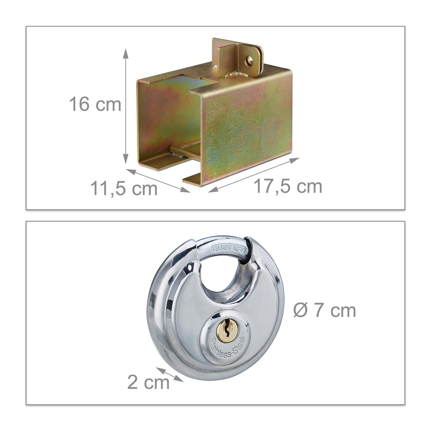 B2X Kastenschlossanhänger  