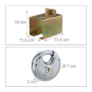 B2X Kastenschlossanhänger  