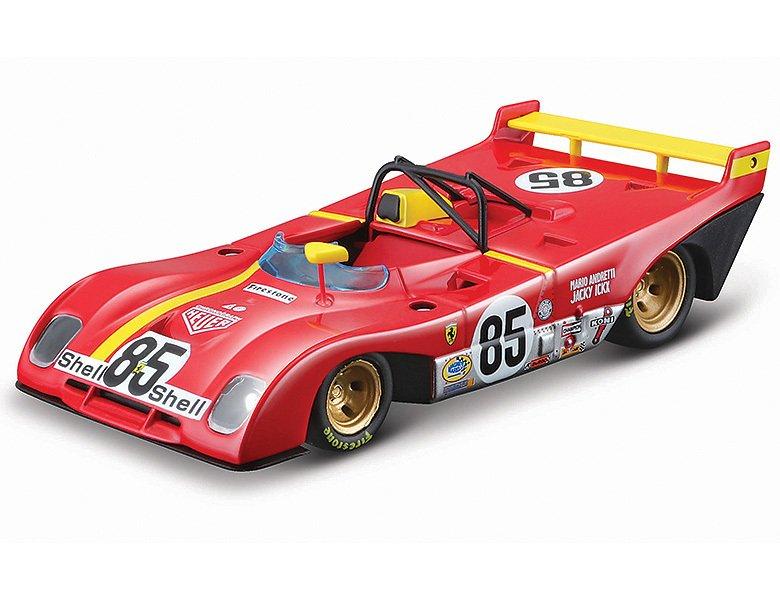 bburago  1:43 Ferrari 312 P 1972 Rot (1:43) 
