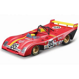 bburago  1:43 Ferrari 312 P 1972 Rot (1:43) 