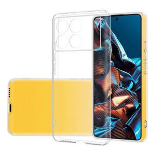 Cover-Discount  Xiaomi Poco F6 Pro - Silikon Gummi Case transparent 