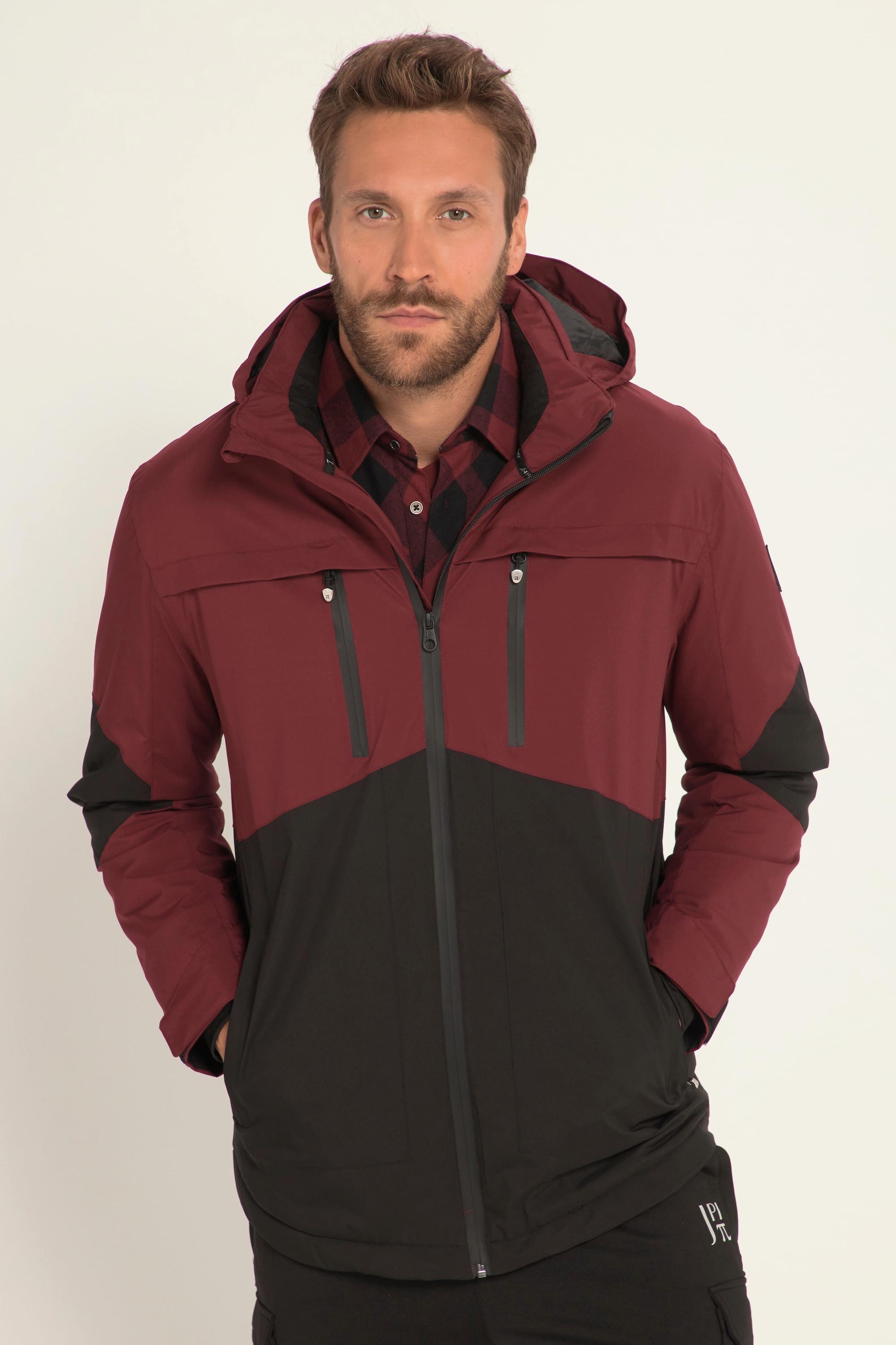 JP1880  Giacca per l'outdoor funzionale, antivento e impermeabile con cappuccio e zip 