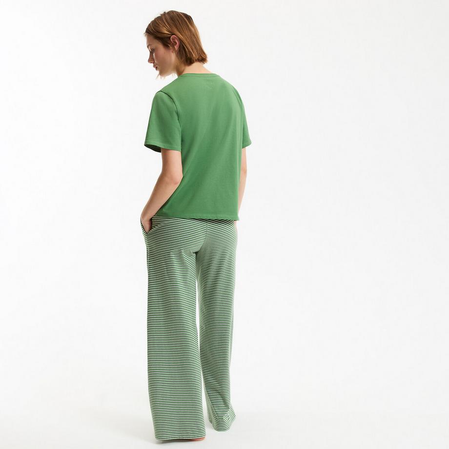 La Redoute Collections Pyjama en jersey imprimé  