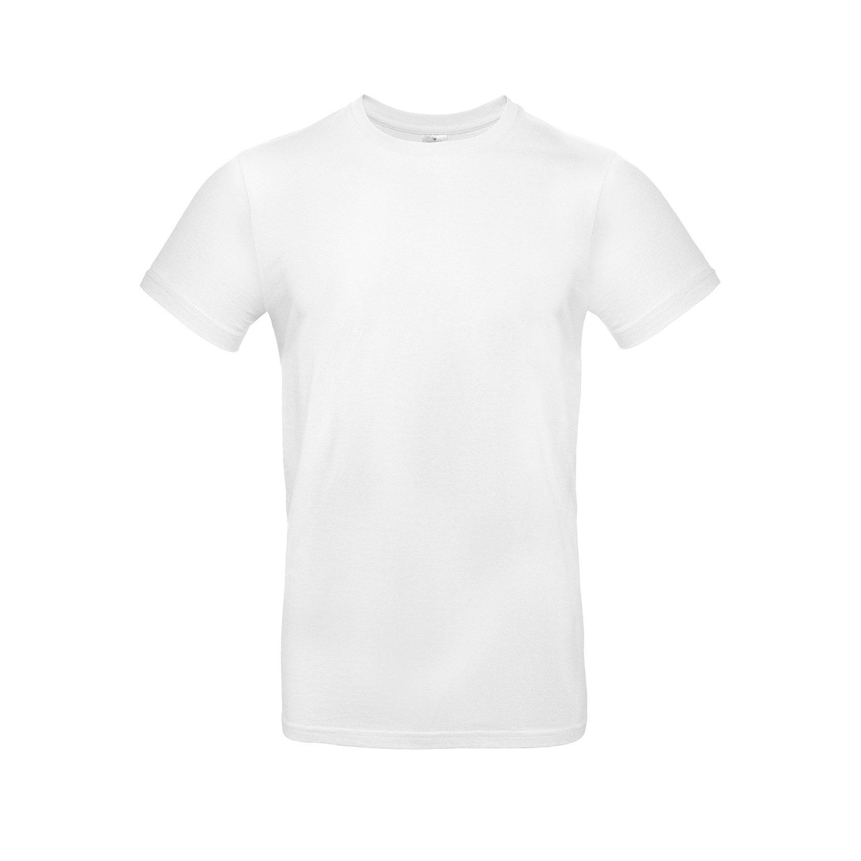 Image of B&c Tshirt #e190 Tee Herren Weiss 5XL
