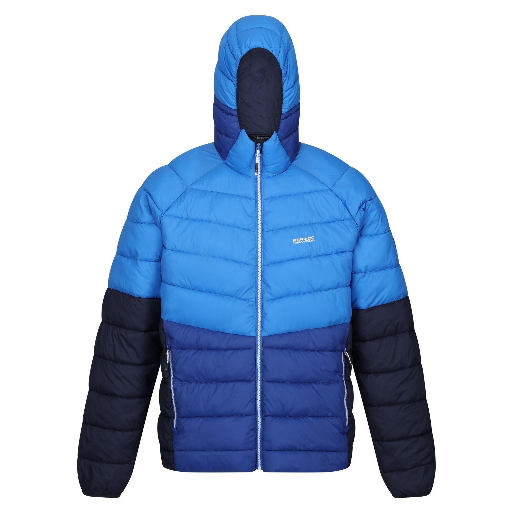 Image of Harrock Ii Steppjacke Herren Blau XXL