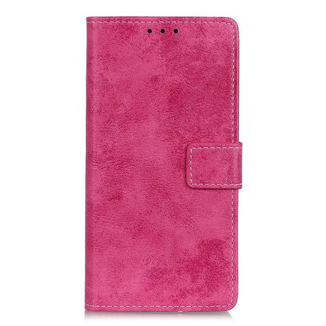 Cover-Discount  Galaxy A21s - Custodia vintage in pelle scamosciata 