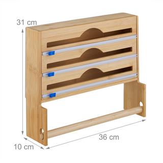 Northix Folienspender mit Küchenrollenhalter  