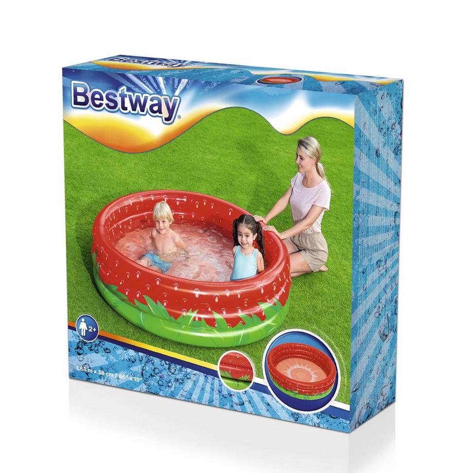 Bestway Piscina per bambini alla fragola  