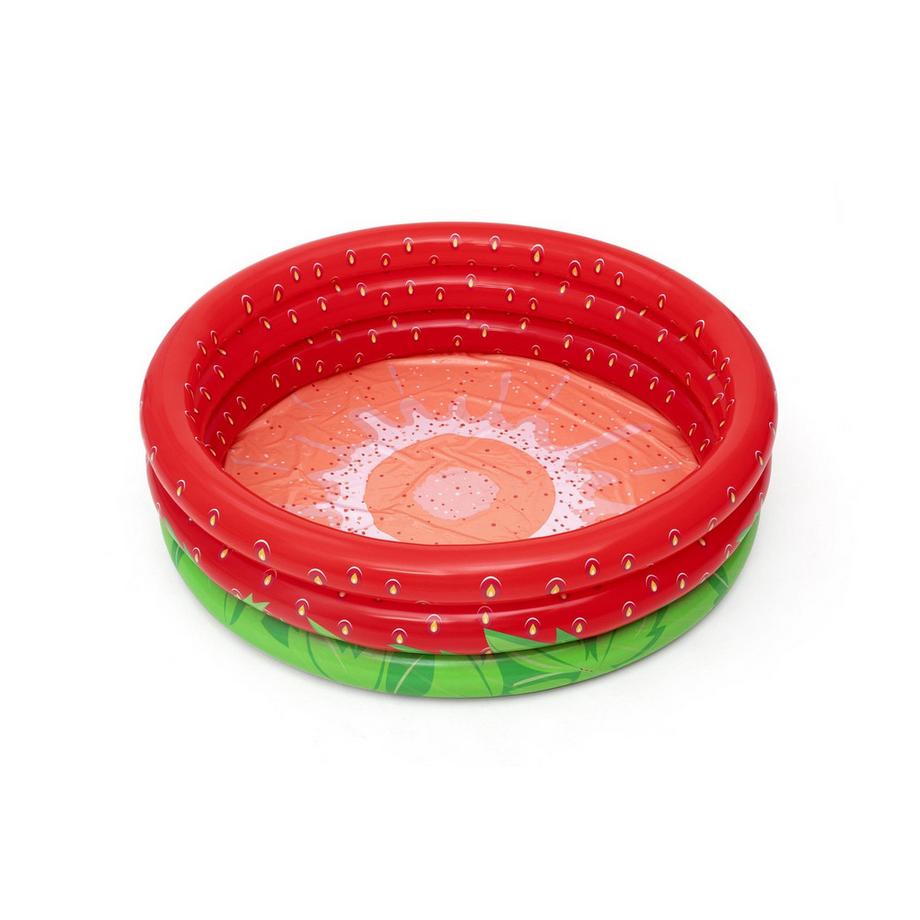 Piscine pour enfants aux fraises