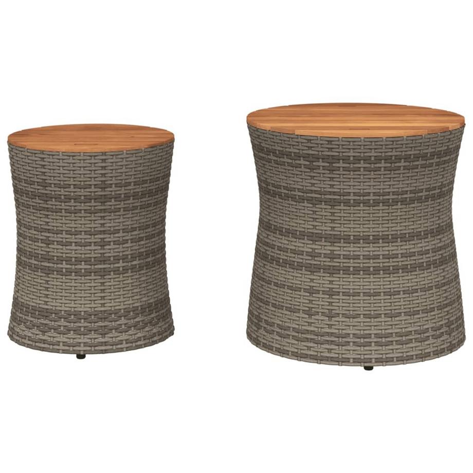 VidaXL Garten beistelltisch poly-rattan  