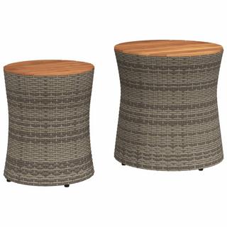 VidaXL Garten beistelltisch poly-rattan  