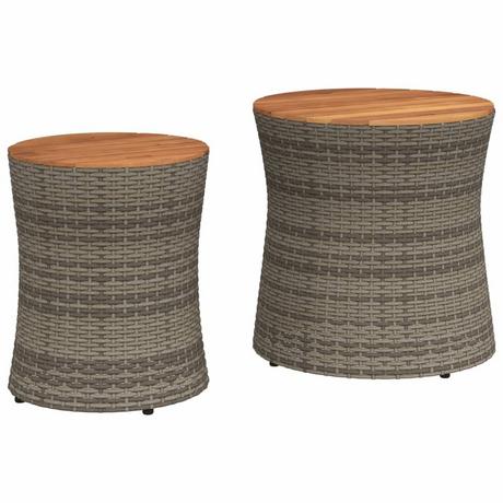 VidaXL Garten beistelltisch poly-rattan  