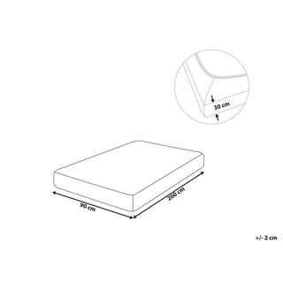 Beliani JANBU Drap Housse en Coton  