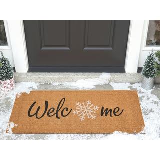 Beliani Fussmatte aus Kokosfasern Klassisch BALANACAN  