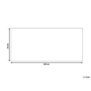 Beliani Fussmatte aus Kokosfasern Klassisch BALANACAN  