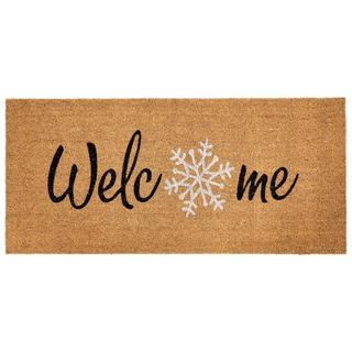 Beliani Fussmatte aus Kokosfasern Klassisch BALANACAN  