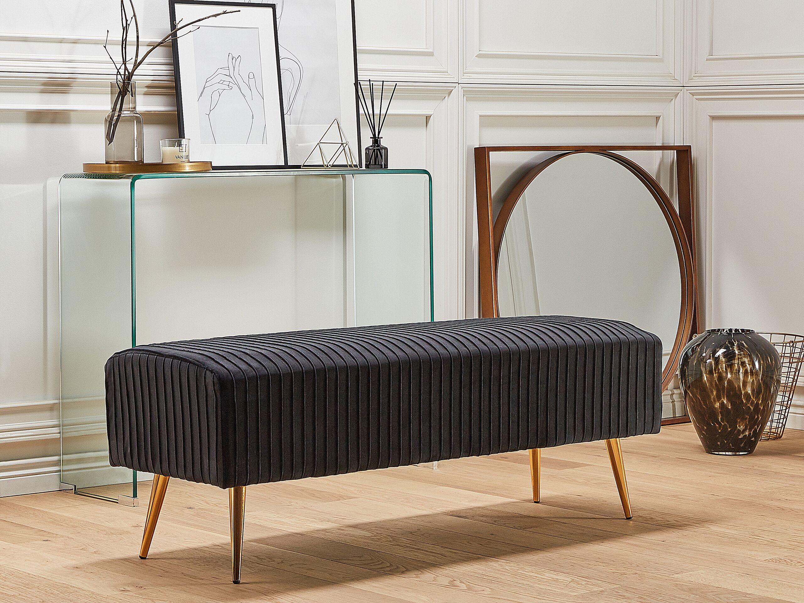 Beliani Banc en Velours Glamour PATERSON  