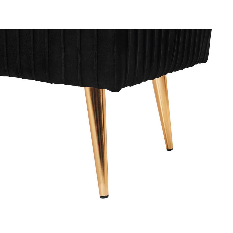 Beliani Panchina en Velluto Glamour PATERSON  