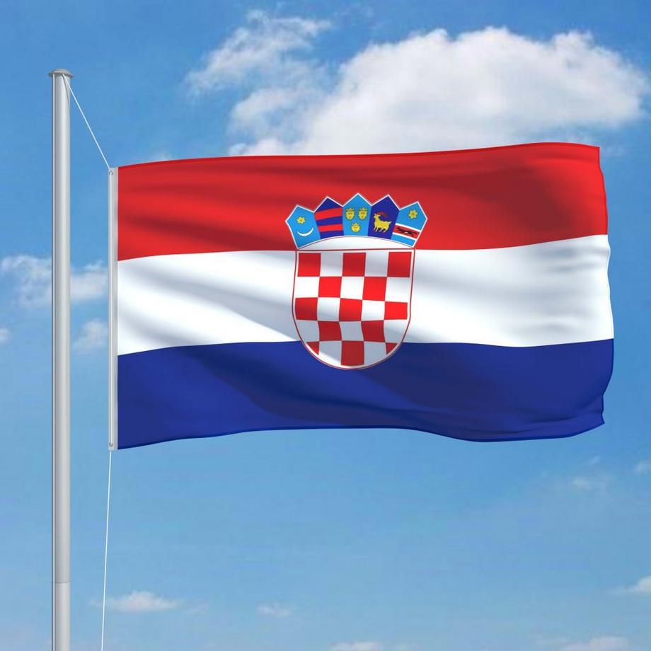 VidaXL Kroatische flagge  