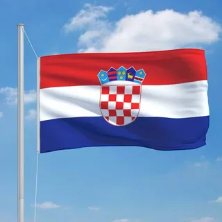 VidaXL Kroatische flagge  