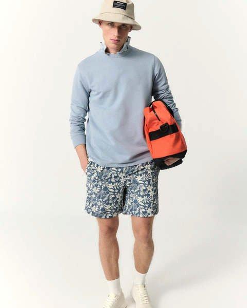 Image of Taberalf Sweatsthirt Man Washed Blue Herren Blau S