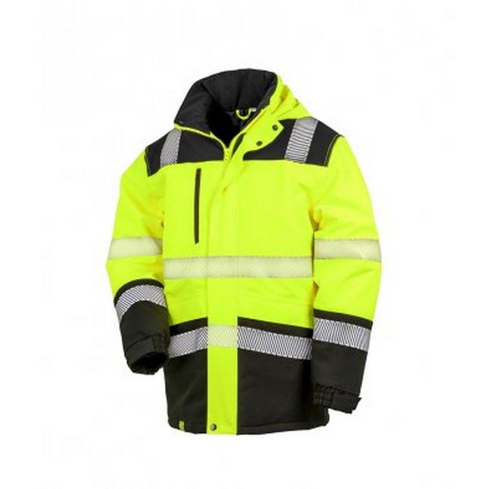 Image of Safeguard By Softshelljacke Sicherheit Herren Gelb Bunt S