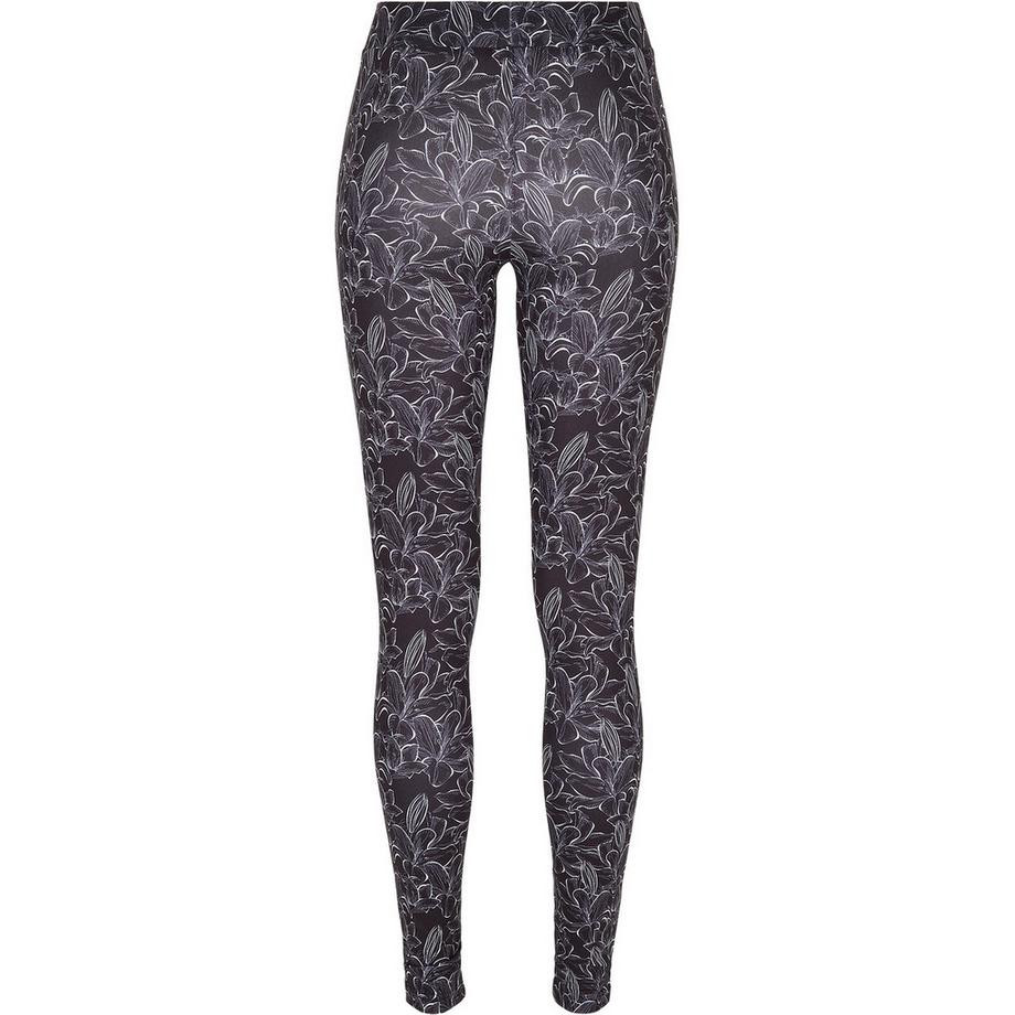 URBAN CLASSICS Leggings AOP Donna Taglie Forti  