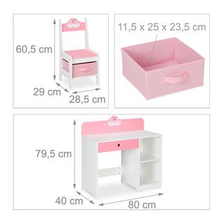 B2X Scrivania e sedia per bambini Swan  