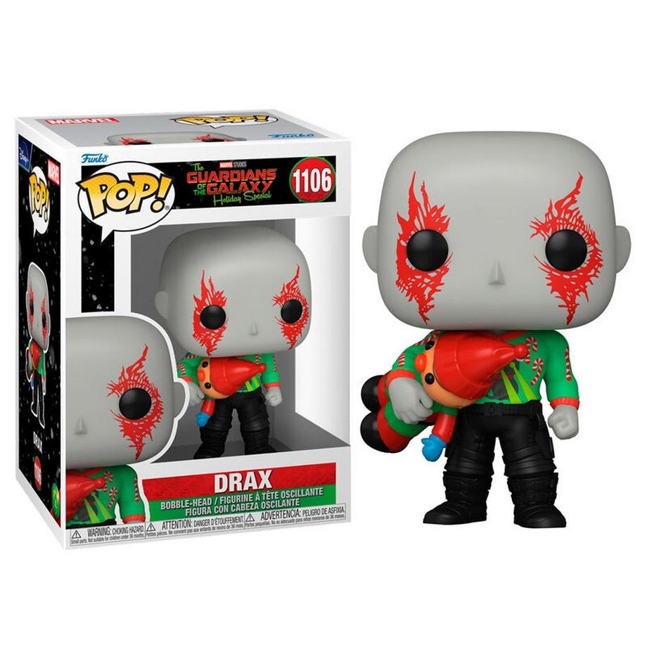 Funko  Figura POP Marvel Guardiani della Galassia Drax 