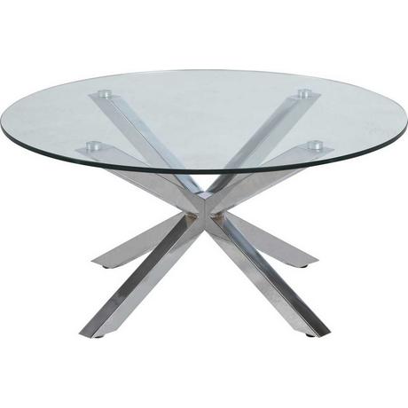 mutoni Table basse Triple-X chrome clair  