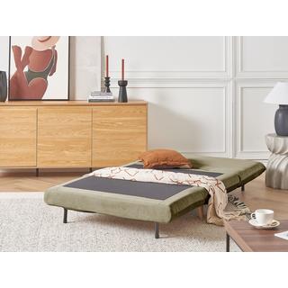 Beliani Divano letto en Velluto Moderno SETTEN  