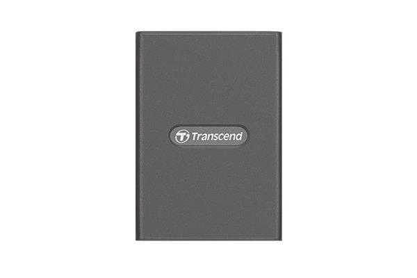 Transcend  RDE2 lecteur de carte mémoire USB 3.2 Gen 2 Type-C Gris 