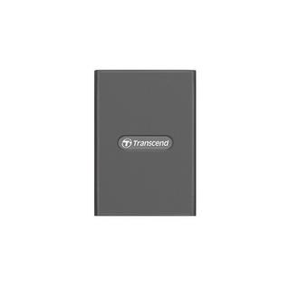 Transcend  RDE2 lecteur de carte mémoire USB 3.2 Gen 2 Type-C Gris 