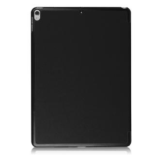 Cover-Discount  iPad 10.5 - Tri-fold Smart Leder Case Schwarz 
