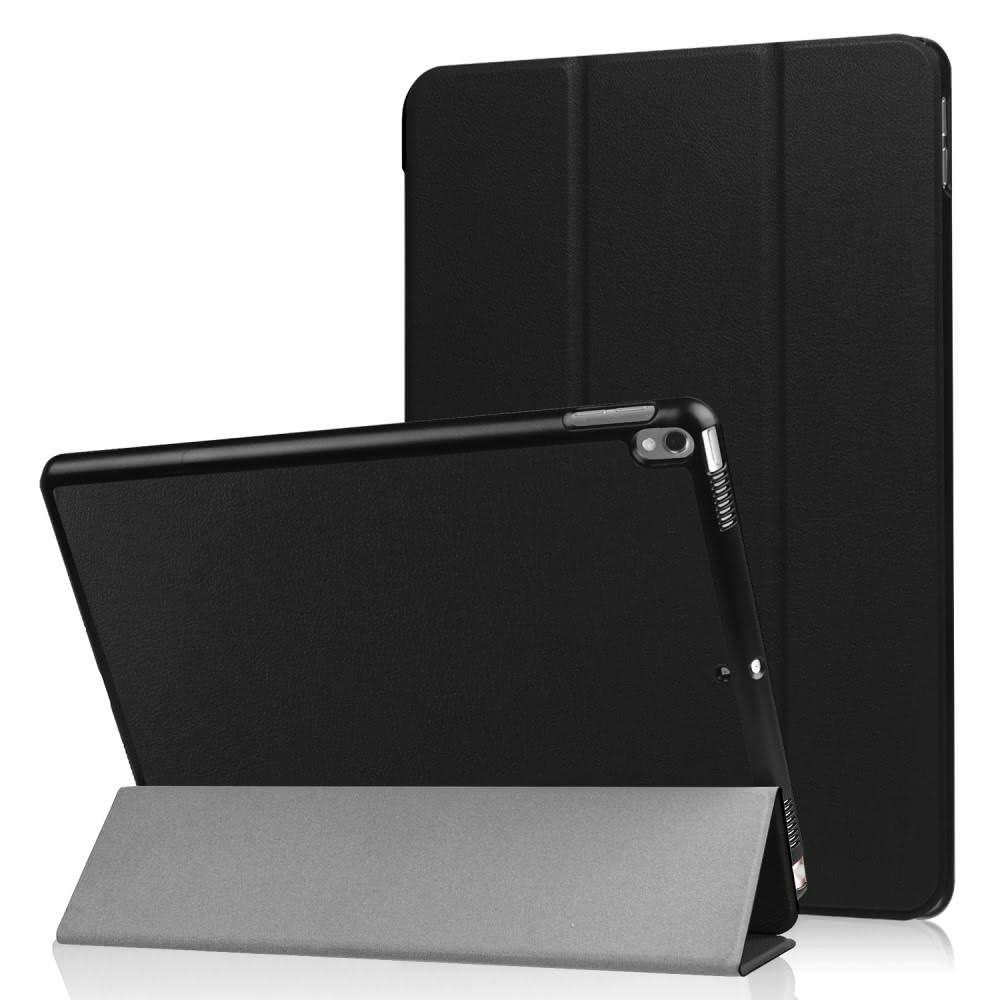 Cover-Discount  iPad 10.5 - Étui en cuir Tri-fold Smart noir 