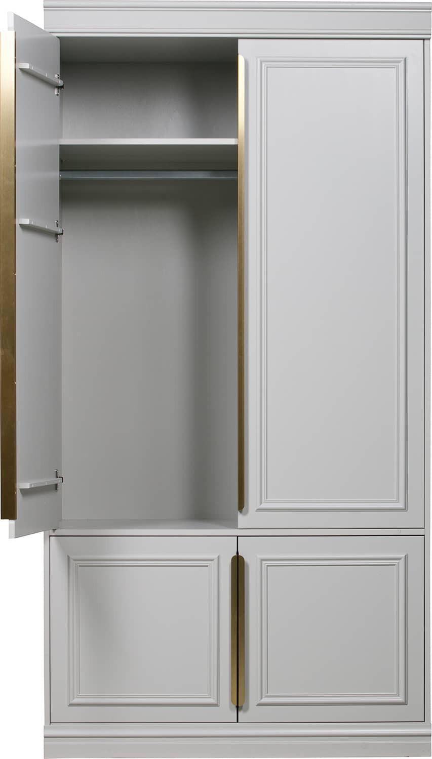 mutoni Garde-robe Organize Pine Fog Grey (FSC)  