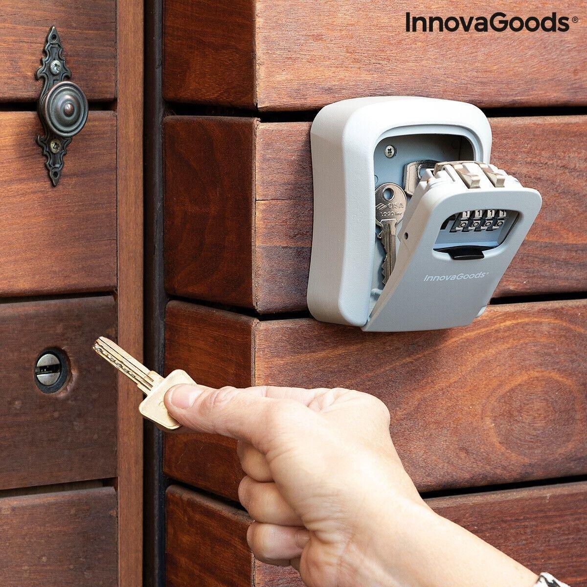 InnovaGoods Armadi di sicurezza per chiavi - grigio  
