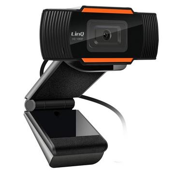Webcam USB-Con microfono LinQ HD1080