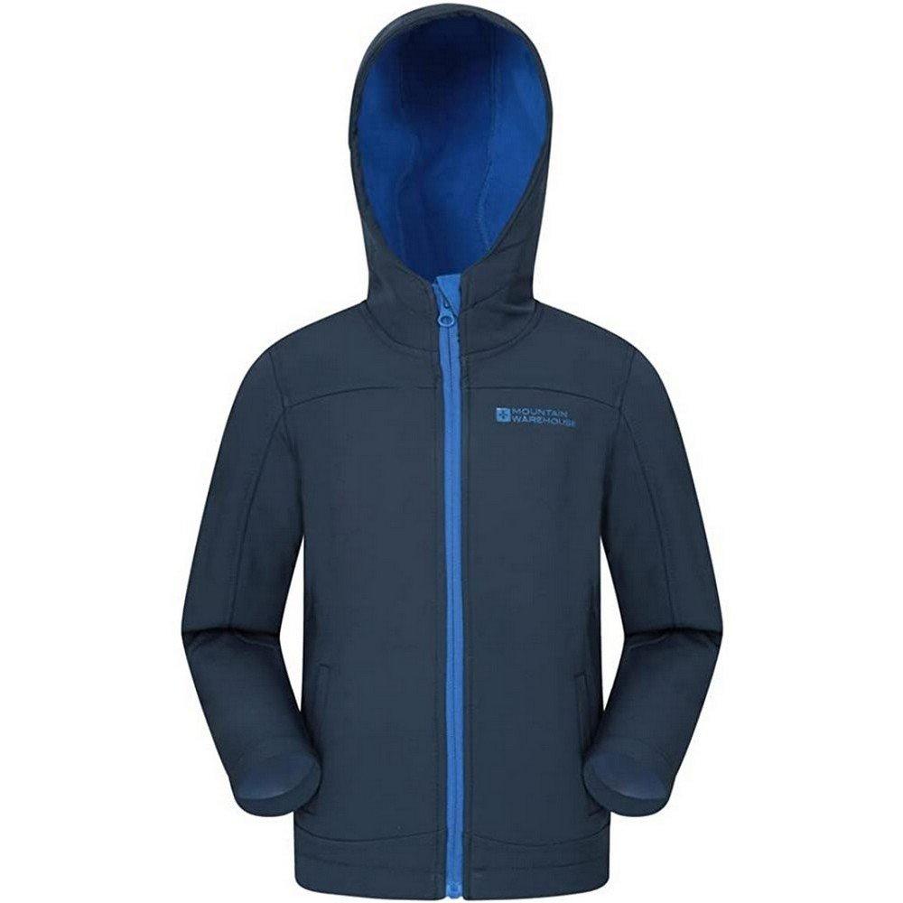 Image of Exodus Softshelljacke Wasserbeständig Mädchen Marine 158