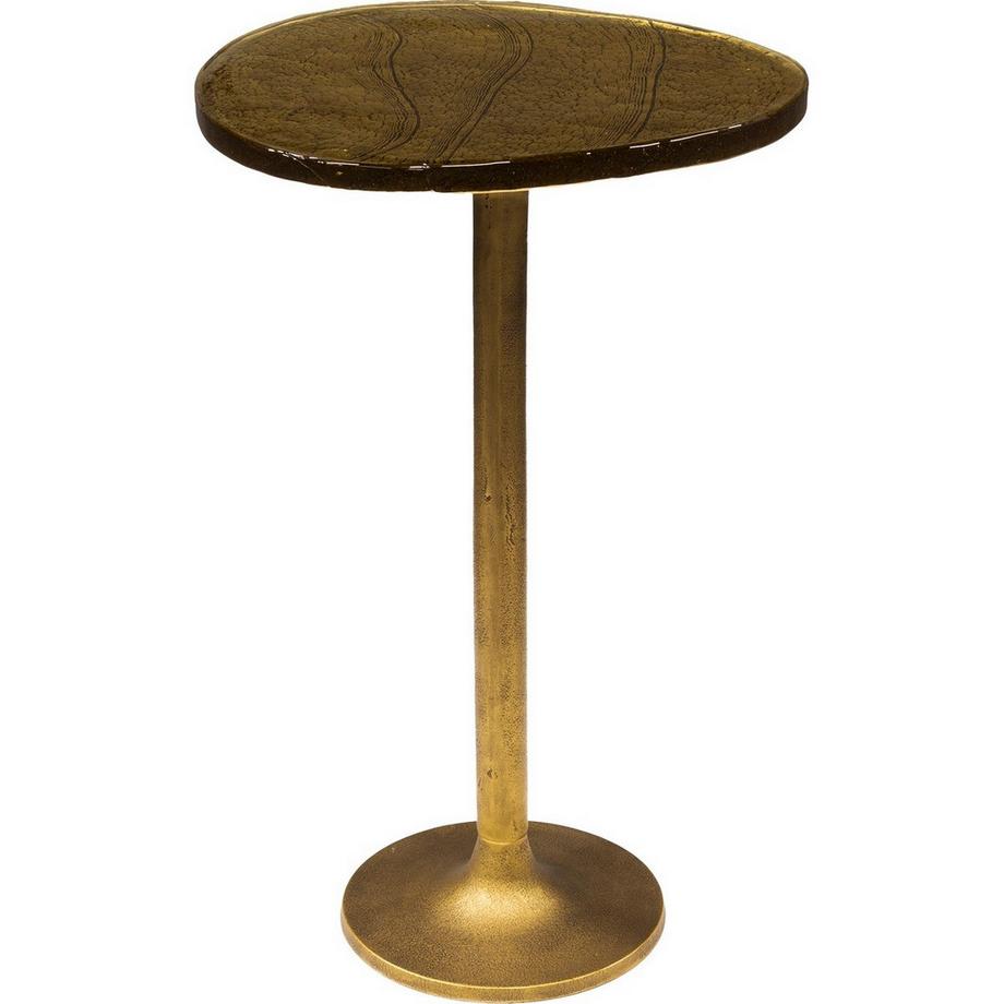 Table d'appoint Eclipse or antique L