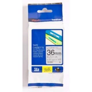 brother  Nastro metallico  TZe TZe-M961 Colore Nastro: Argento (opaco) Colore carattere:Nero 36 mm 8 m 