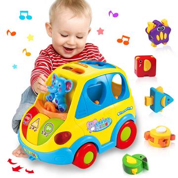 Babyspielzeug Geschenk Tiergeräusche/Musik Auto für Kleinkind