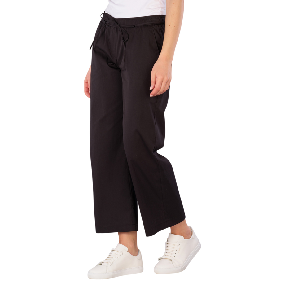 MAC Chiara Chino Wide Leg Cropped Ultra Light Hose  
