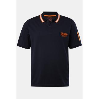 JP1880  Maglia polo con FLEXNAMIC®, mezze maniche e righe a contrasto, fino alla tg. 8XL 