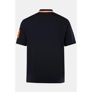 JP1880  Maglia polo con FLEXNAMIC®, mezze maniche e righe a contrasto, fino alla tg. 8XL 