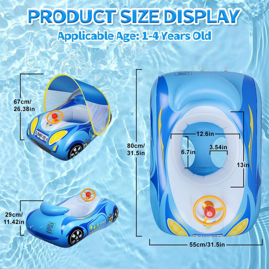 Activity-board Bouée de natation, aide à la natation avec siège de natation  